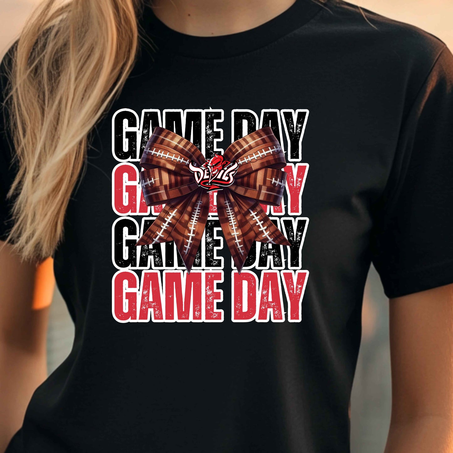 Central Red Devils Football T-Shirt