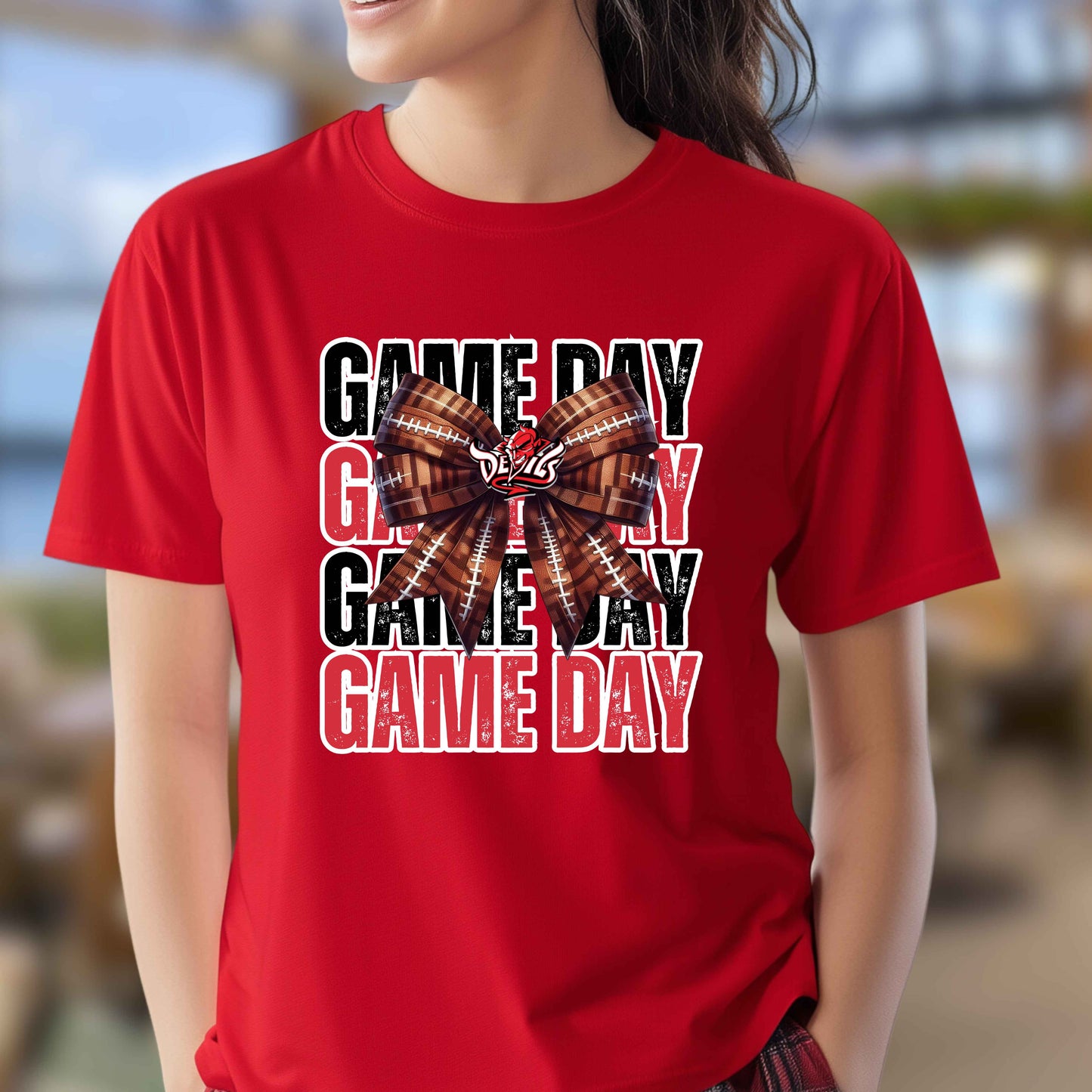 Central Red Devils Football T-Shirt