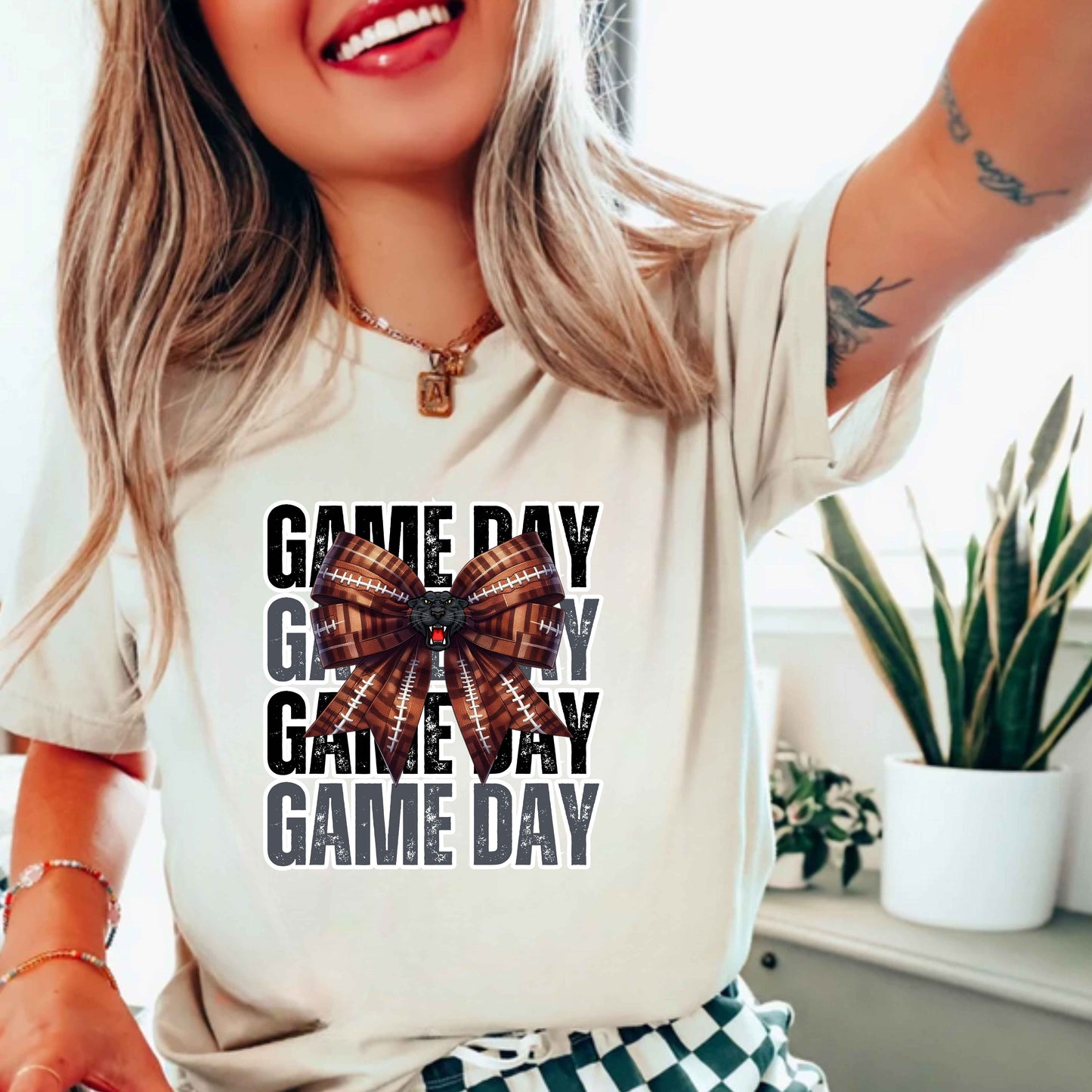 Smiths Station Panthers Football T-Shirt